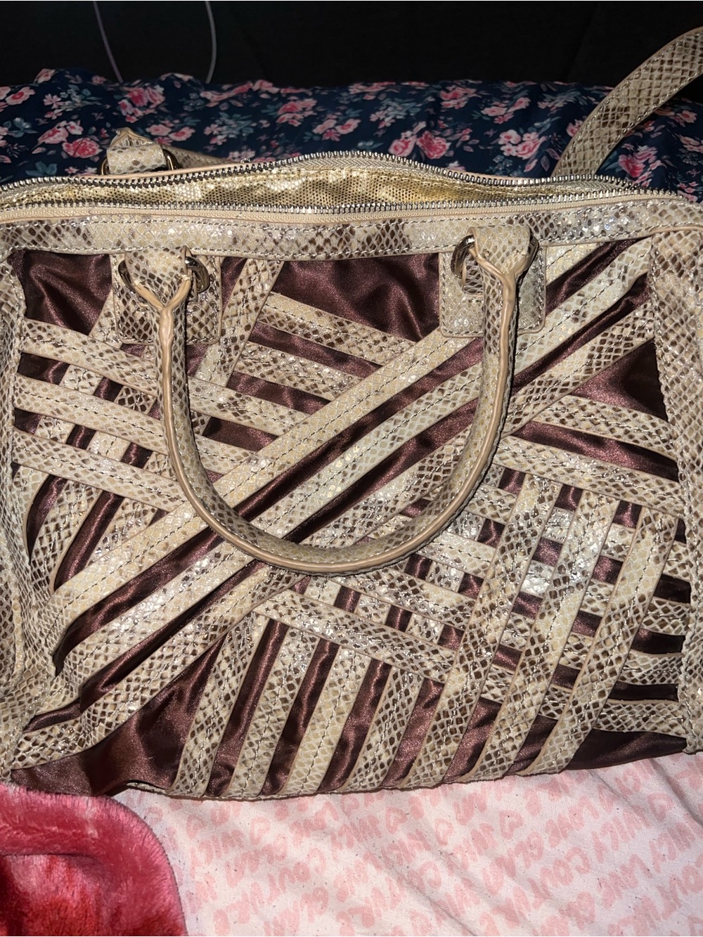 Frosting by Mary Norton crossbody satchel